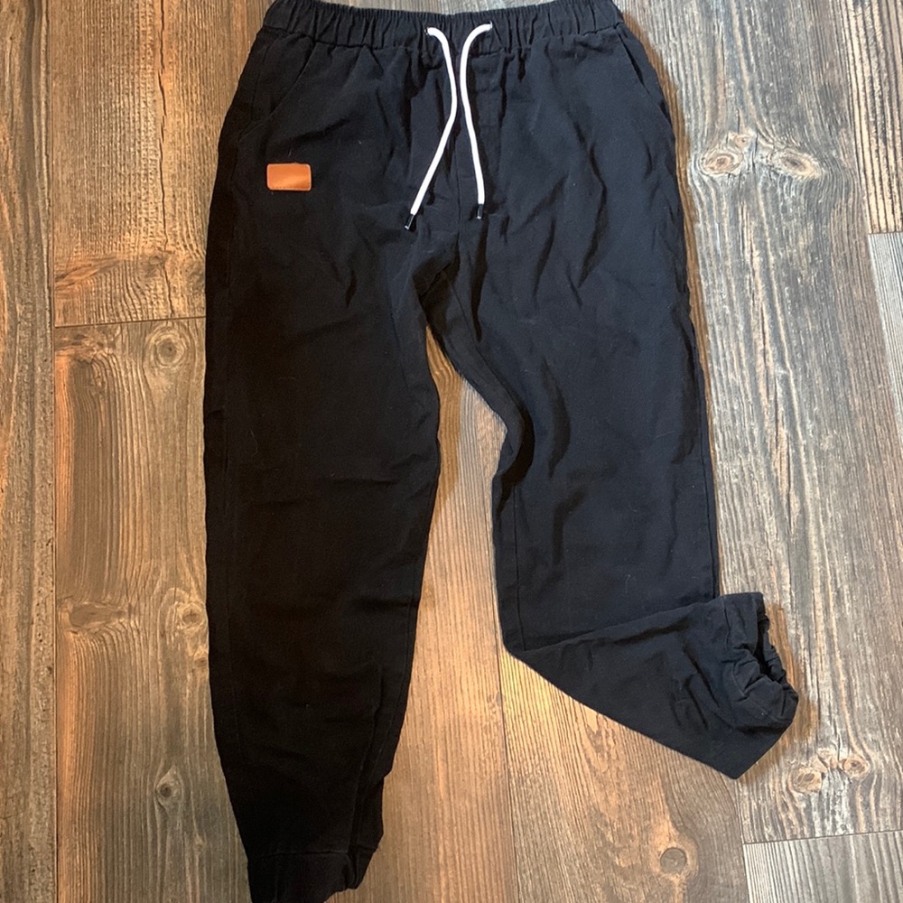 Men’s Small Shein Jogger Pants Black